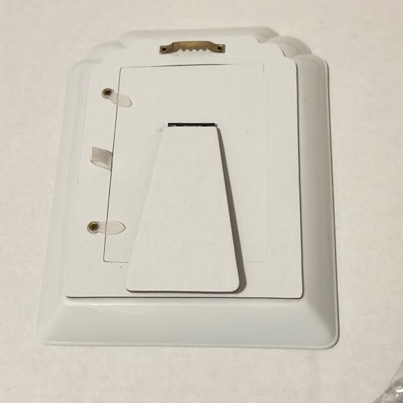 AVON Vint. Rose Vanity Collection Photo Frame Holds 3 1/2 x 5 Picture Hang/Stand - Picture 5 of 9